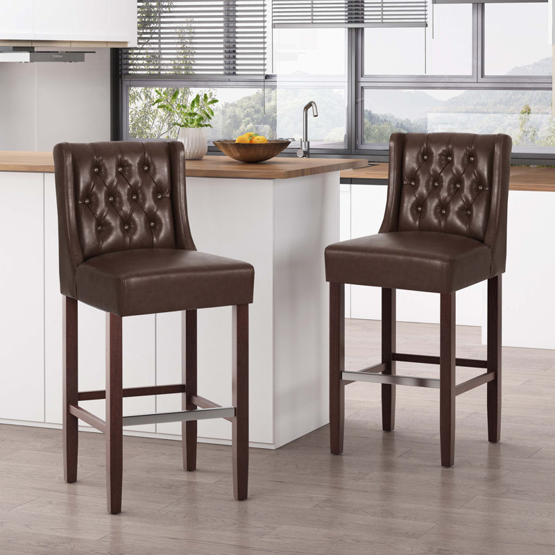 Tabouret de bar, Marron foncé