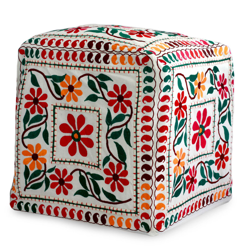 Housse pour repose-pieds Blooms