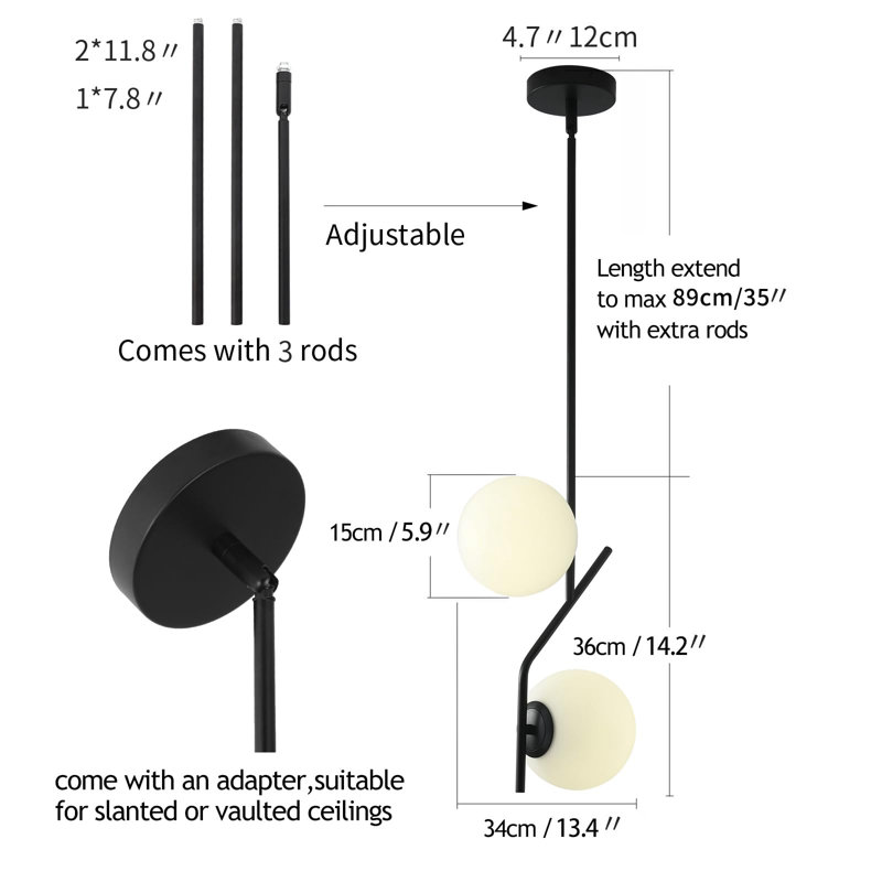 Freija 2 - Light Kitchen Island Pendant