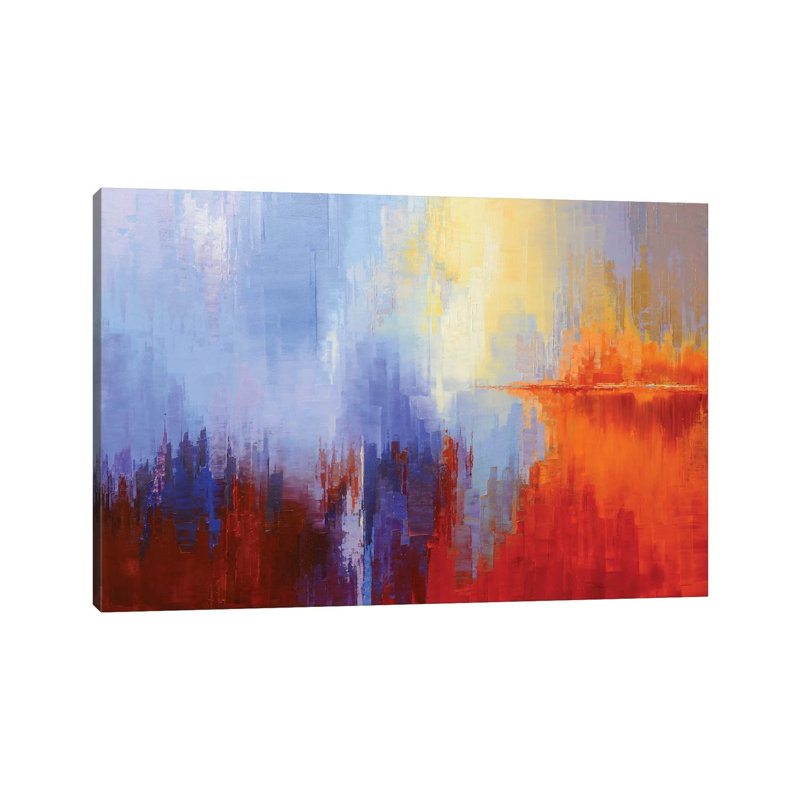 Ice And Fire by Tatiana Iliina - No Frame Gallery-Wrapped Canvas Giclée on Canvas, 101.6 cm H x 66.04 cm W x 3.175 cm D