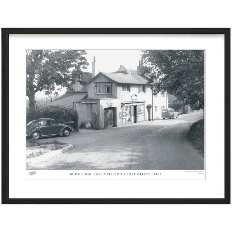 Bursledon, Old Bursledon Post Office C1965 by Francis Frith - Single Picture Frame Print, 40cm H x 50cm W x 2.3cm D