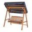 FIBBIALLA 2 Person Porch Swing with Canopy