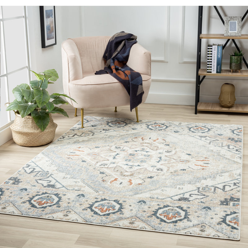 Tapis crème Wicksham, Rectangle 8 pi x 10 pi