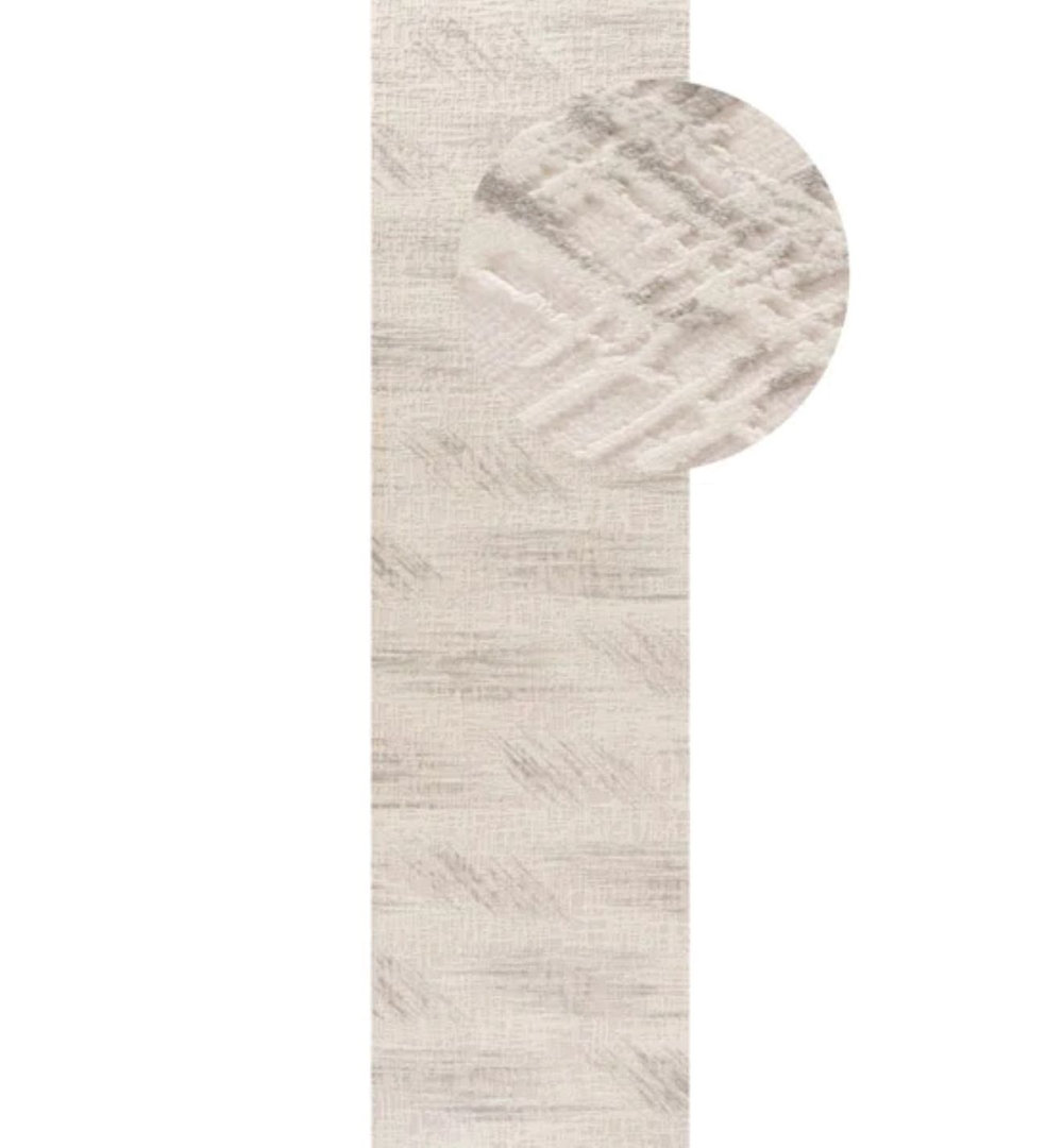 Carmel Modern Abstract Cream/Grey Area Rug