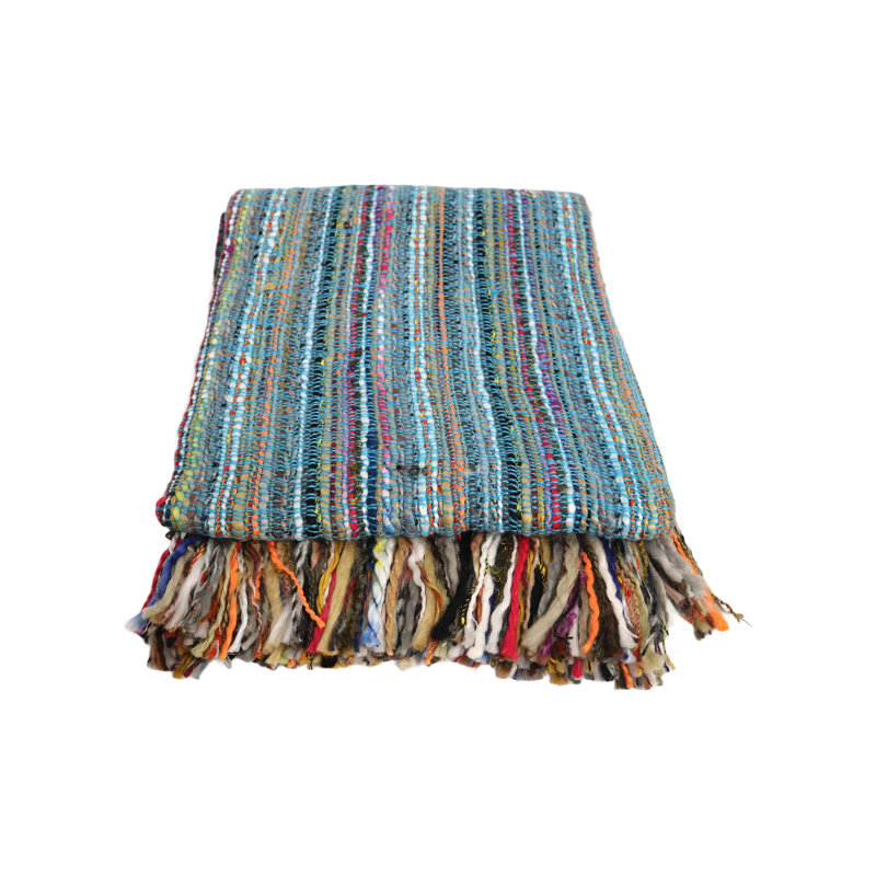 Hand Woven Throw Blanket