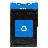 Commercial Zone Avante Recycle Container, Narrow Unit Open Top, Liner Included-112233752