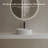MonBlari 15" Round Solid Surface Bathroom Sink Matt White-120971772