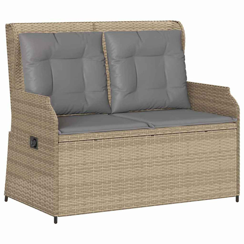 Garden Bench, Grey, Beige
