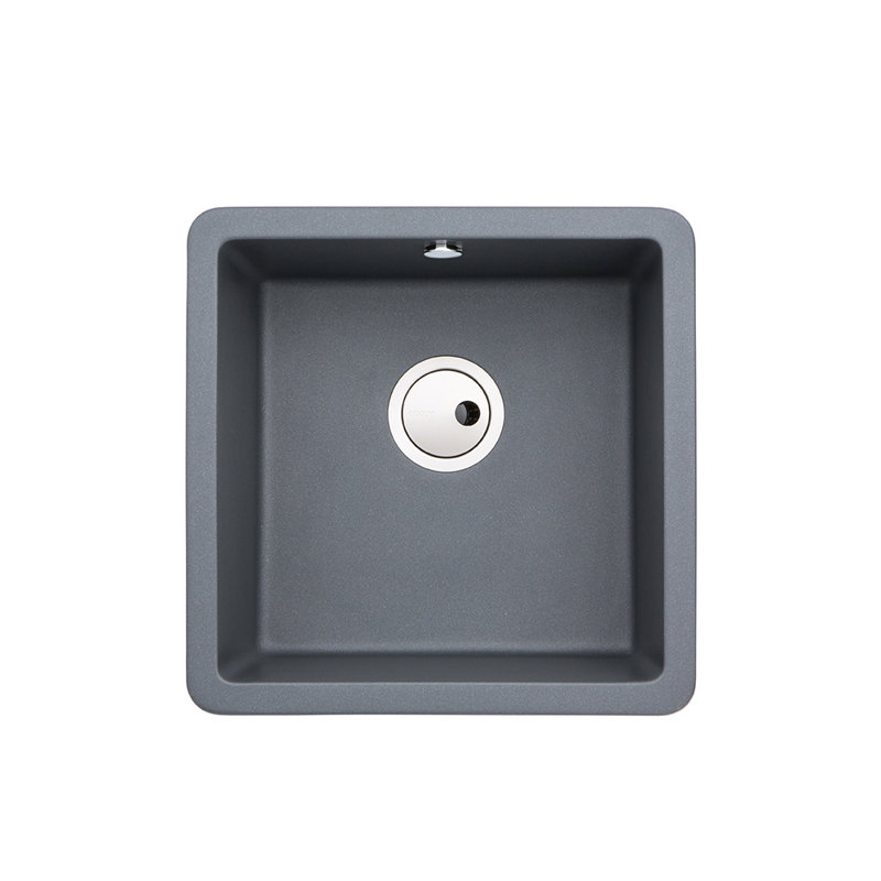 Abode Designs 460mm W Single Bowl Granite Kitchen Sink
