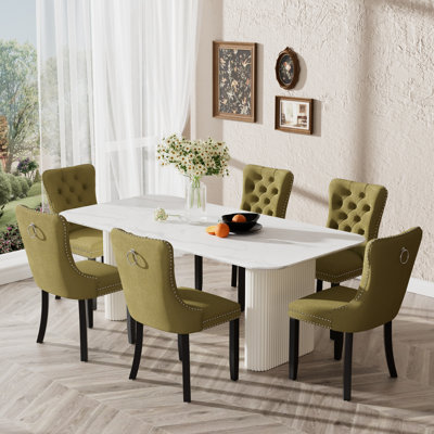 Ensemble de table de salle à manger Elegant Marble