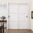Manufactured Wood Paneled with Installation Hardware Kit Sliding Closet Doors-103180548