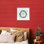 Joy Joyal Seasonal Wreath, reproduction d'art encadrée sous verre, design par Susan Jill