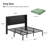 Carlyon Upholstered Platform Bed with Washable Slipcover and Under-bed Storage-92410734-92410735
