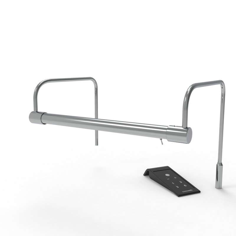 Lampe pour tableau Gazanfer, Chrome