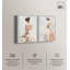 "Dreamscape Glam Art", ensemble de 2 impressions sur toile par -1847979206-1847979057-1847979058