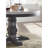 Exquisite Round Dining Table With Marble Top And Distressed Oak Base