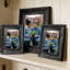 Cadre photo à mémoire de forme 1PC 11 "x 14" noir