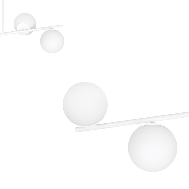 Gaen 4 - Light Unique/Statement Pendant, White