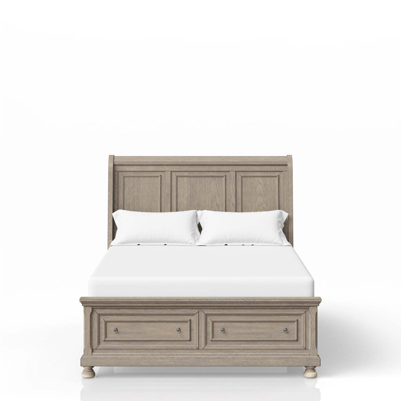 Storage Bed, Antique Gray