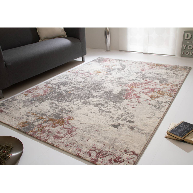 Eveloe Abstract Area Rug, Rectangle 80 x 150cm