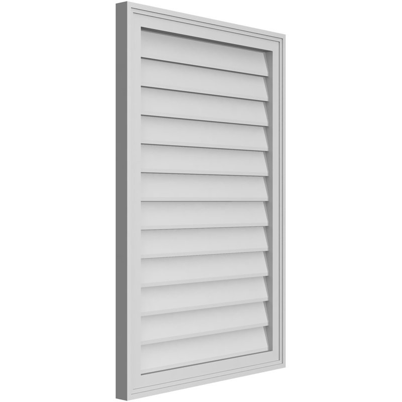 Cadre en brique, brun clair apprêté, H 36 po x l 24 po x P 1,5 po