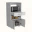 Armoire avec support pour micro-ondes Worland