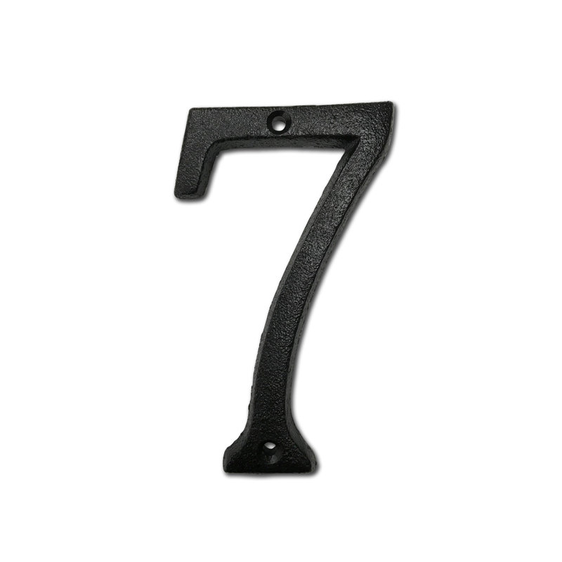 Numéro de maison 5 po, 7