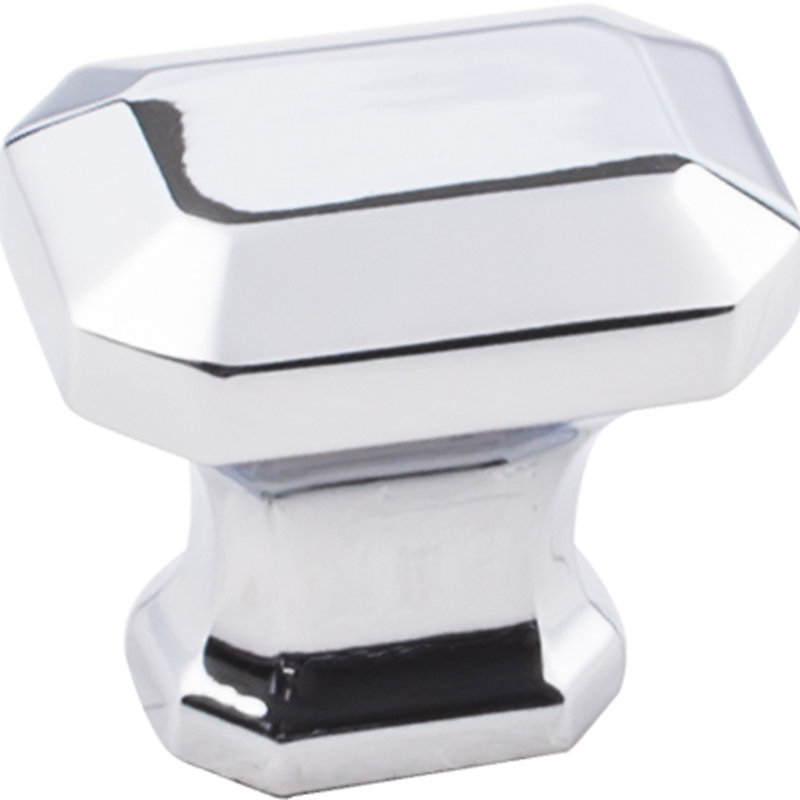 Ella Geometric Knob, Polished Chrome