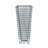 Vase - Set of 3 - 5.5" x 4" x 9" - Clear