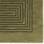 Orlie Hand Tufted Wool Geometric Area Rug in Brown-931842007-867051350