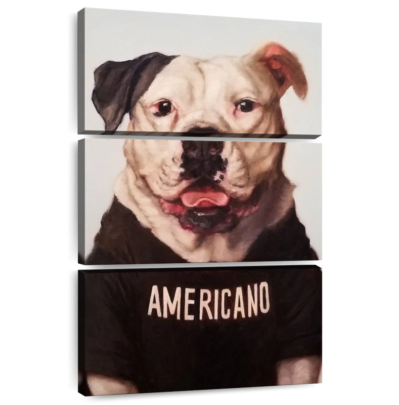 Brampt Americano, 74" H x 48" W