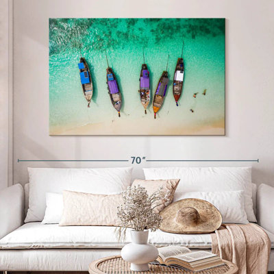 Nicci Seaside Long-Tail Boats