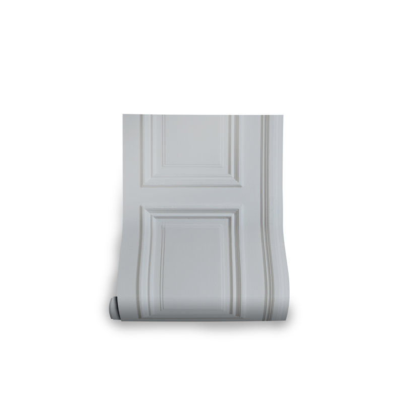 Vittorio 10m x 52cm Textured Matte Wallpaper Roll, White