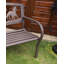Horses Themed Steel and Cast Iron Bench