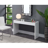 Haught Unfinished Console Table