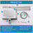 36"H Stainless Steel Exposed Rain Shower System With Handheld Shower (Valve Not Included)-110220942