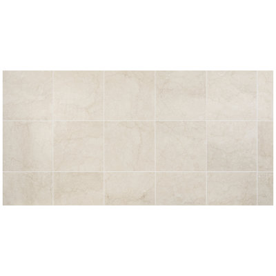 Botticino Extra Light 18x18 Honed Marble Tile