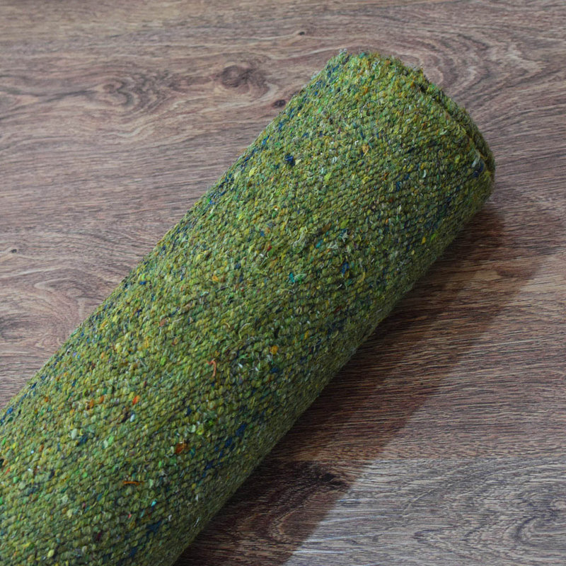 Tapis d'intérieur en coton et polyester tissé à la main, Tapis de couloir 2 pi 6 po x 8 pi