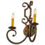 Carlo 2 - Light Candle Wall Light
