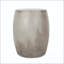Table d'appoint ovale MGO avec finition en béton lisse