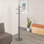 Marvine Steel Freestanding 8 - Hook Coat Rack