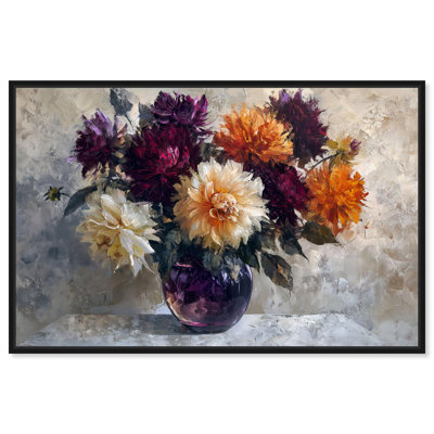 «Amethyst Vase II», reproduction d'art sur toile par Art Remedy