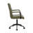 Stephanie Faux Leather Office Chair with Steel Base-78606336