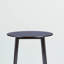 Table de salle à manger Berenike Mid-Century ronde brun foncé, H 29,5 po x l 35,5 po x P 35,5 po