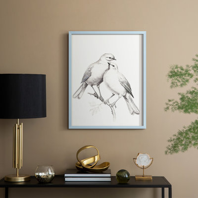 Vintage Animal Print II Framed Print - Solid Wood