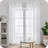 Star Embroidered Light Filtering Sheer Curtains (Set of 2)-789624419-789624418