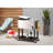 TRINITY 100 Qt./25 Gal. Stainless Steel Standing Wheeled Cooler w/ Shelf
