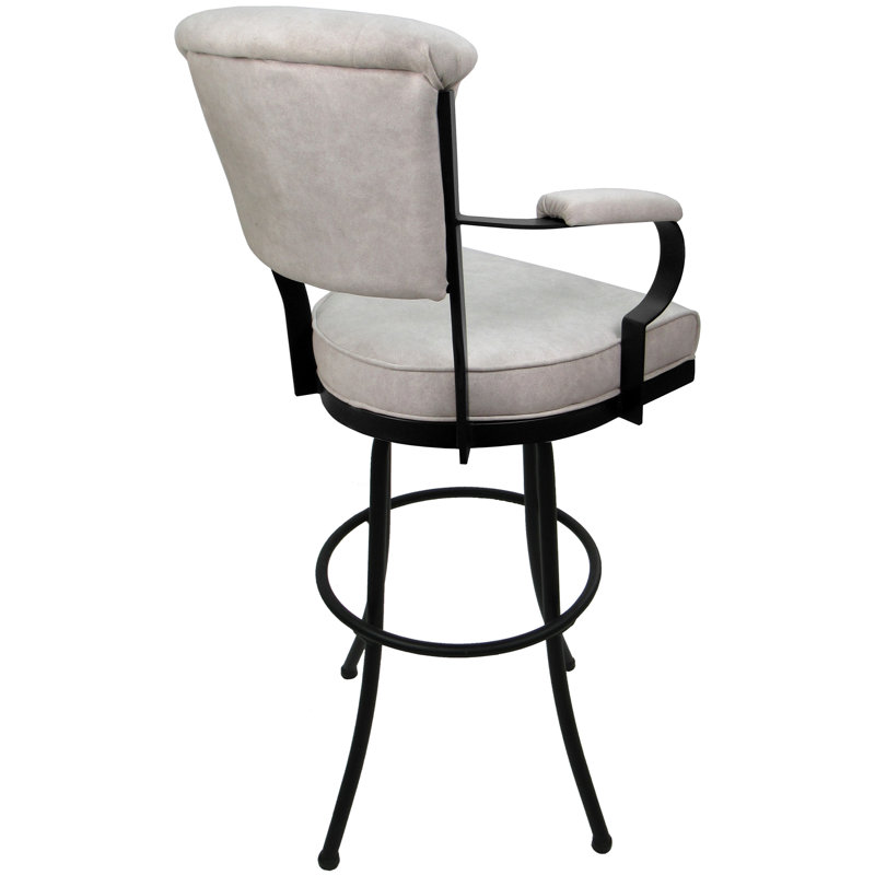 Tabouret très grand Hallah, Stuc / noir
