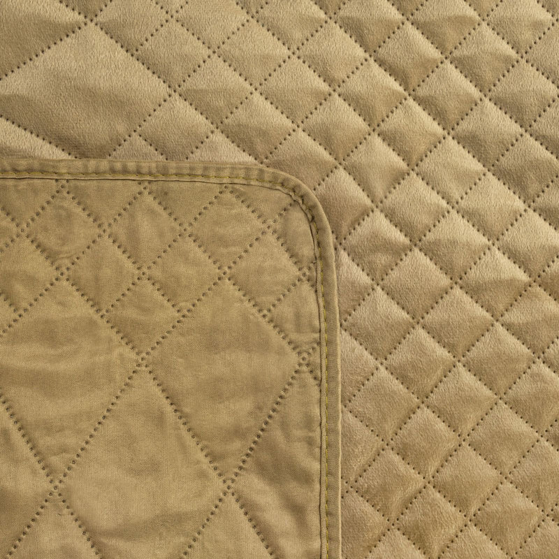 Rademacher Solid Colour Bedspread, Beige, W200 x L220cm
