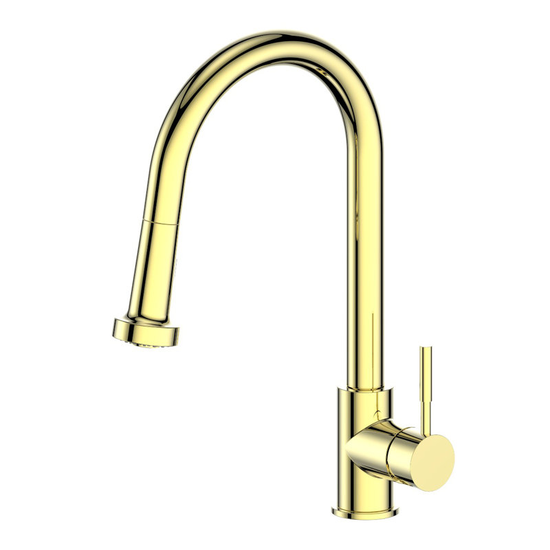 ZLINE Monet Kitchen Faucet, Polished Gold